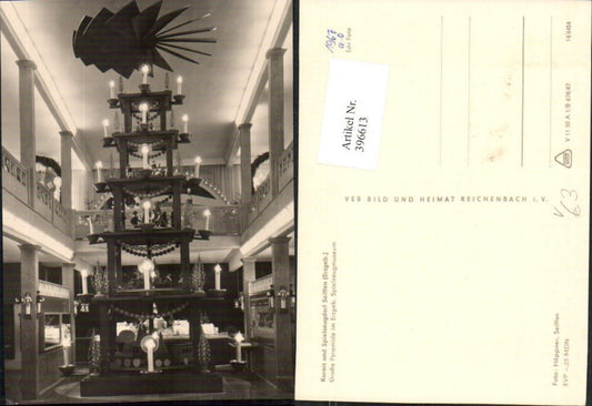 396613,Seiffen im Erzgebirge Spielzeugmuseum Große Pyramide pub VEB