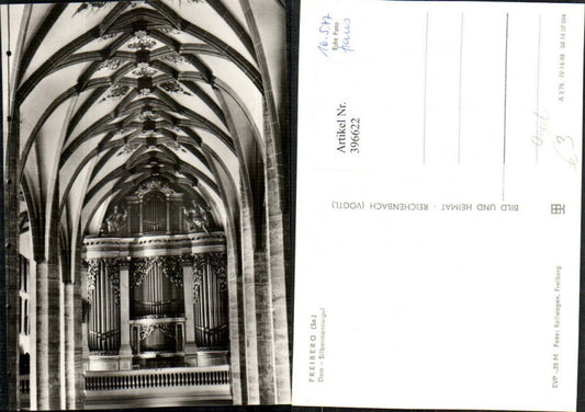 396622,Freiberg in Sachsen Dom Kirche Silbermannogel Orgel