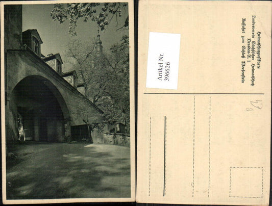 396626,Auffahrt zum Schloss Weesenstein b. Müglitztal