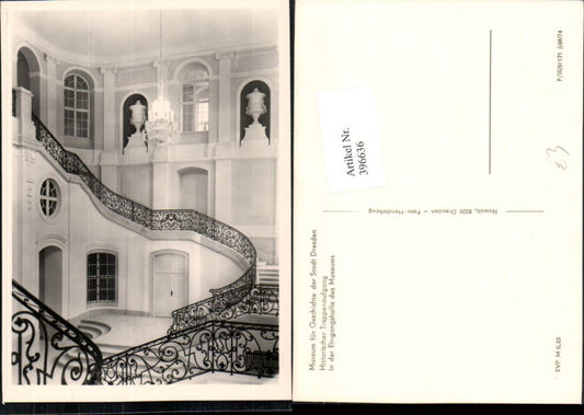 396636,Dresden Museum Historischer Treppenaufgang