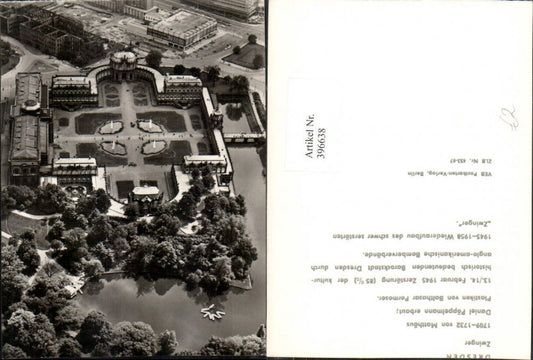 396638,Dresden Zwinger Fliegeraufnahme