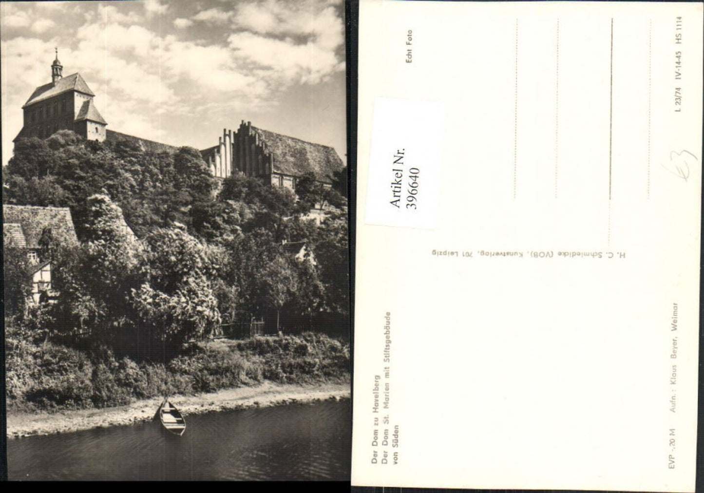 396640,Havelberg Dom Kirche St. Marien m. Stiftsgebädue