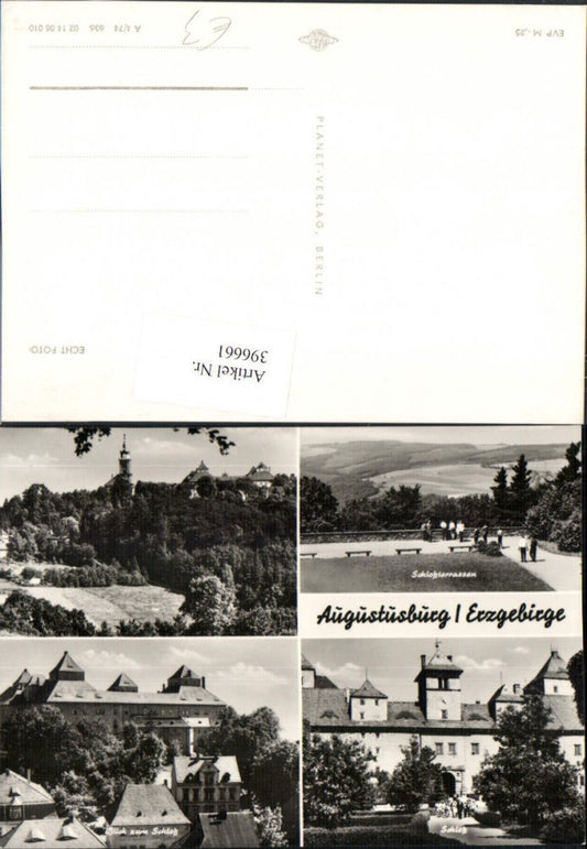 396661,Augustusburg im Erzgebirge Schloss Terrasse Mehrbildkarte
