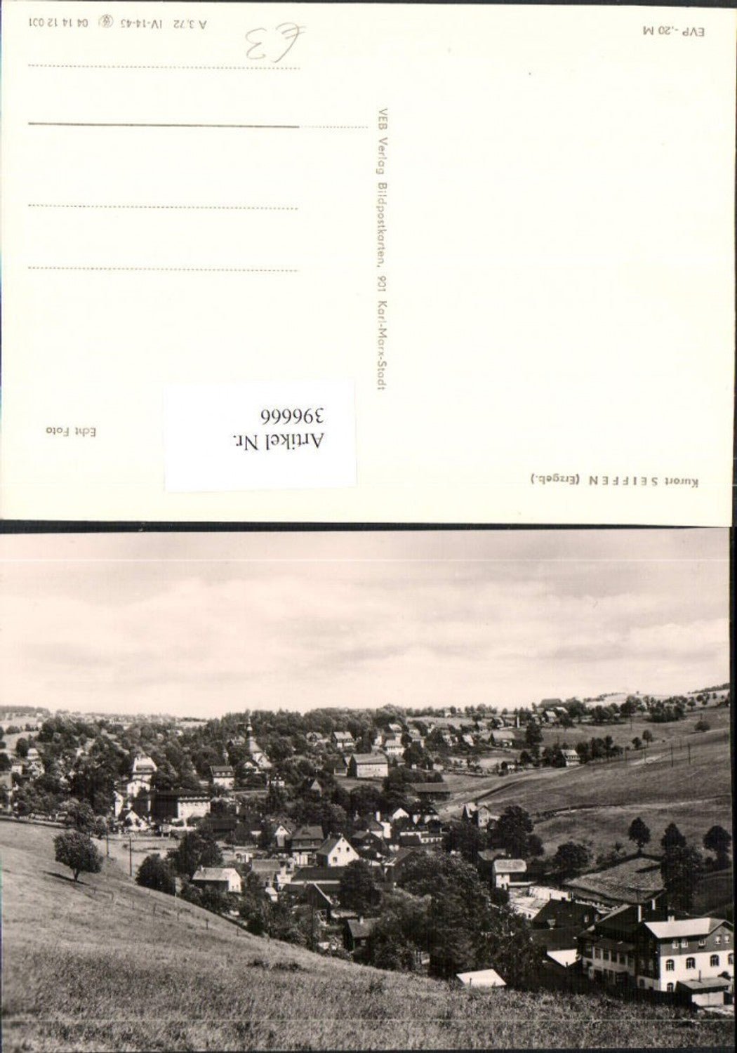396666,Seiffen im Erzgebirge Totale
