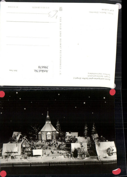 396670,Seiffen im Erzgebirge Spielzeugmuseum Weihnachtsberg pub VEB