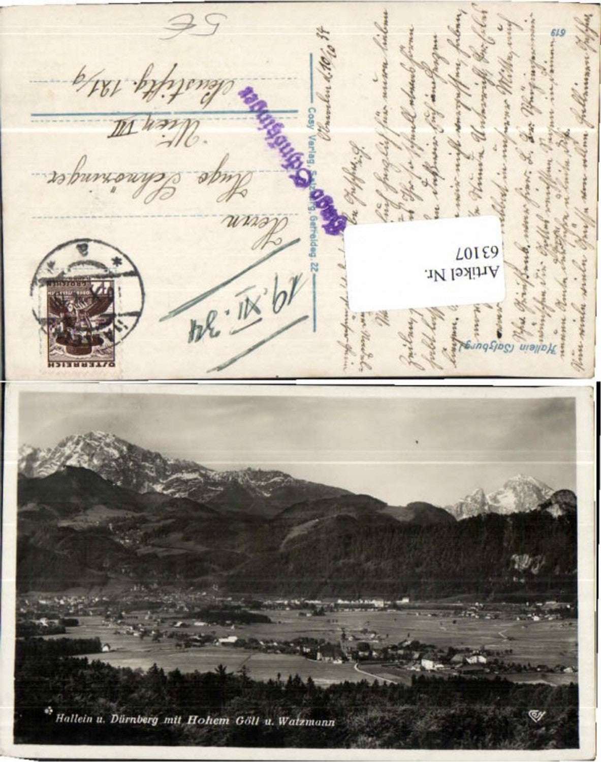 63107,Hallein und Dürrnberg pub Cosy 619