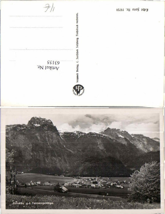 63155,Abtenau g. Tennengebirge