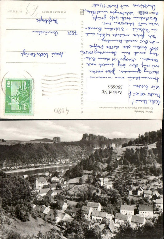 396696,Krippen u. Postelwitz u. Schrammsteine Totale pub VEB