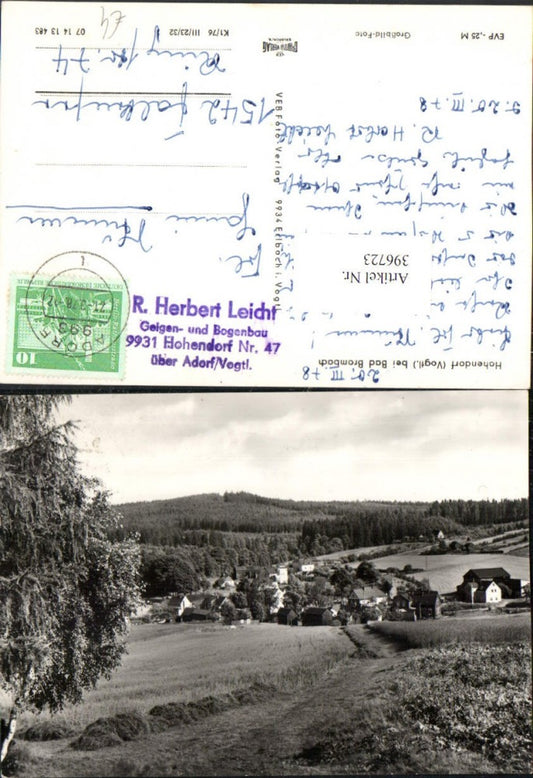 396723,Hohendorf im Vogtland b. Bad Brambach Totale
