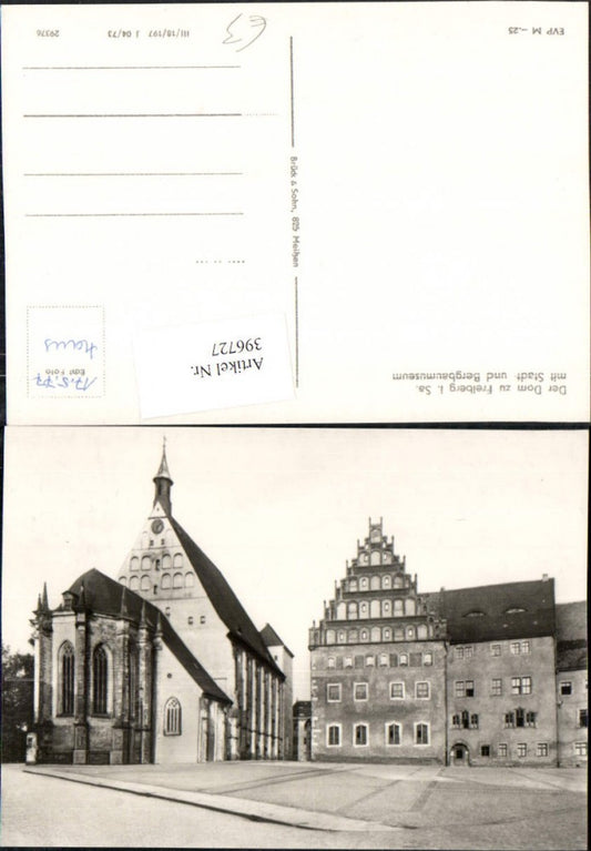 396727,Freiberg Dom Kirche m. Bergbaumuseum