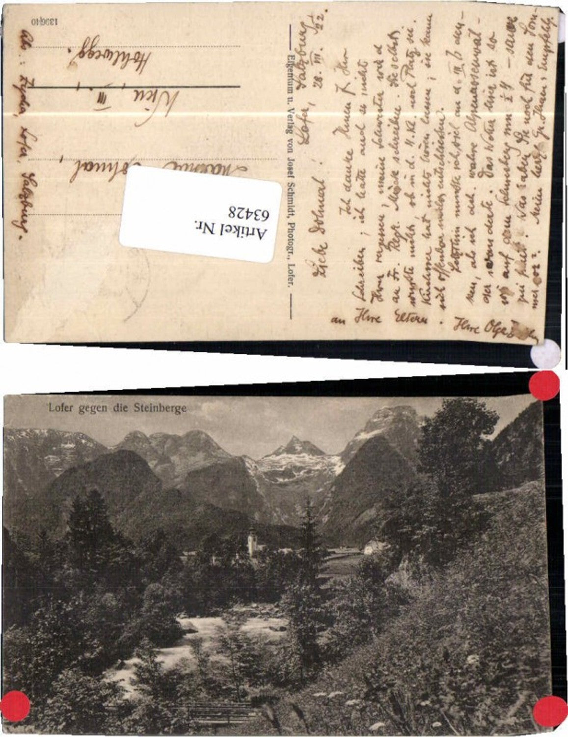 63428,Lofer gegen Steinberge Partie 1920