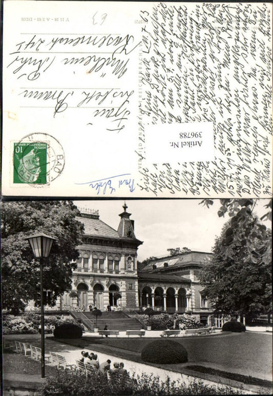 396788,Bad Elster Kurhaus pub VEB