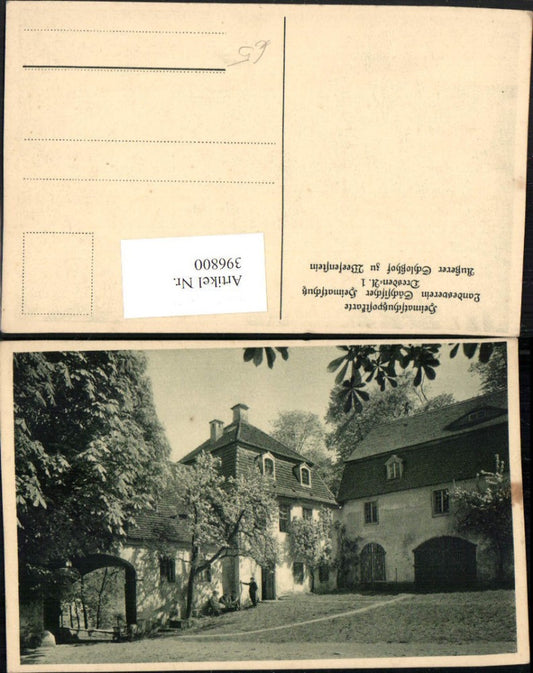 396800,Schloss Weesenstein b. Müglitztal Äußerer Schlosshof
