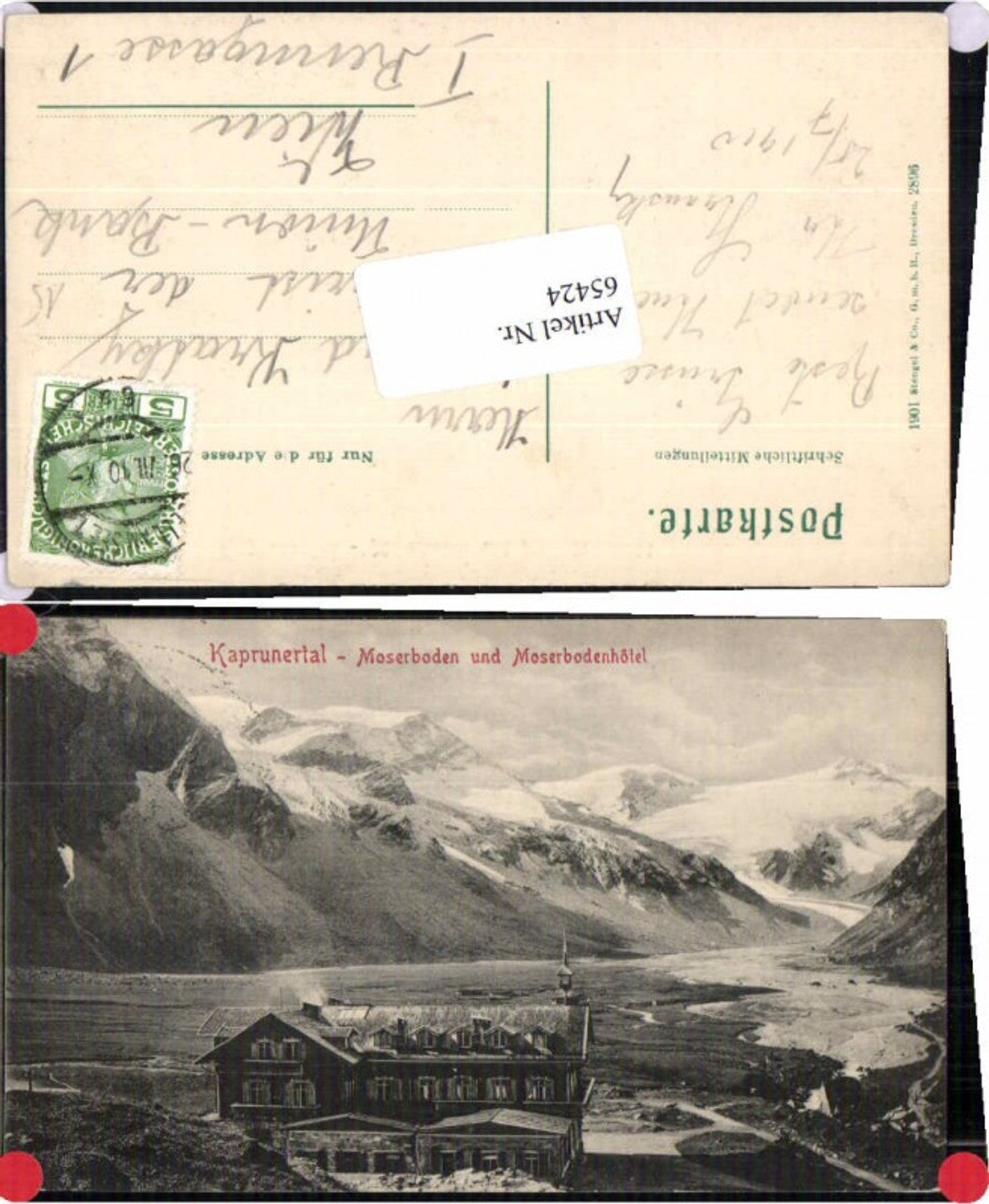 65424,Kaprunertal Kaprun Hotel Moserboden