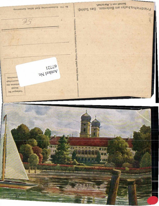 67721,V. Marschall Friedrichshafen am Bodensee Schloss