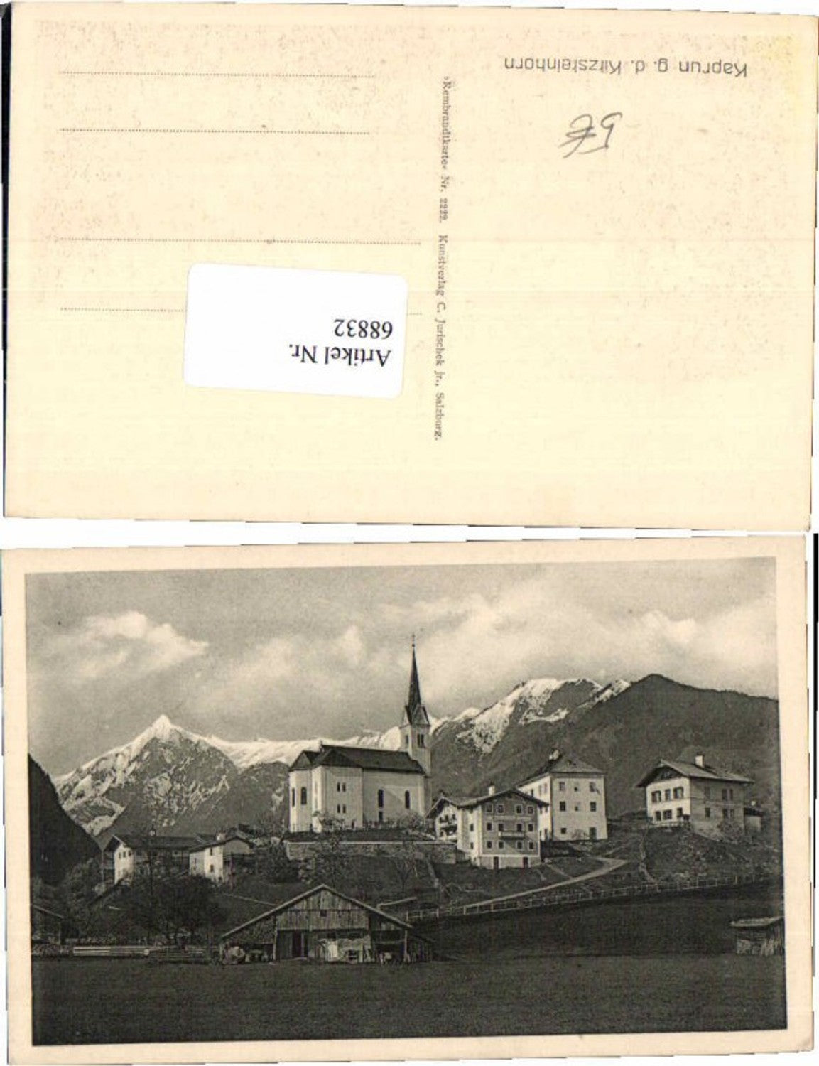 68832,Kaprun g. Kitzsteinhorn Ortsansicht