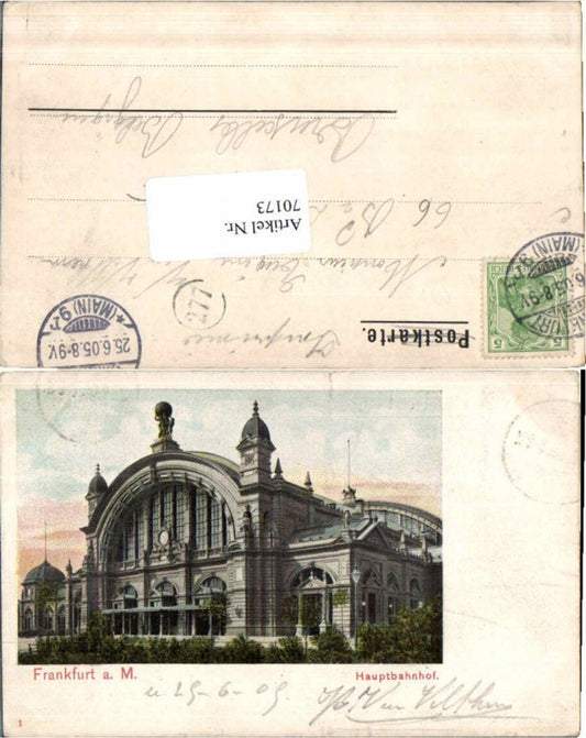70173,Frankfurt am Main Hauptbahnhof Bahnhof