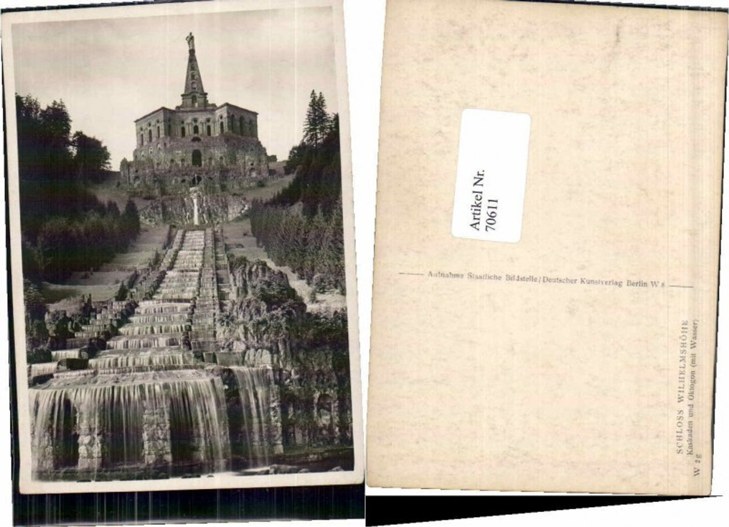 70611,Kassel Cassel Wilhelmshöhe