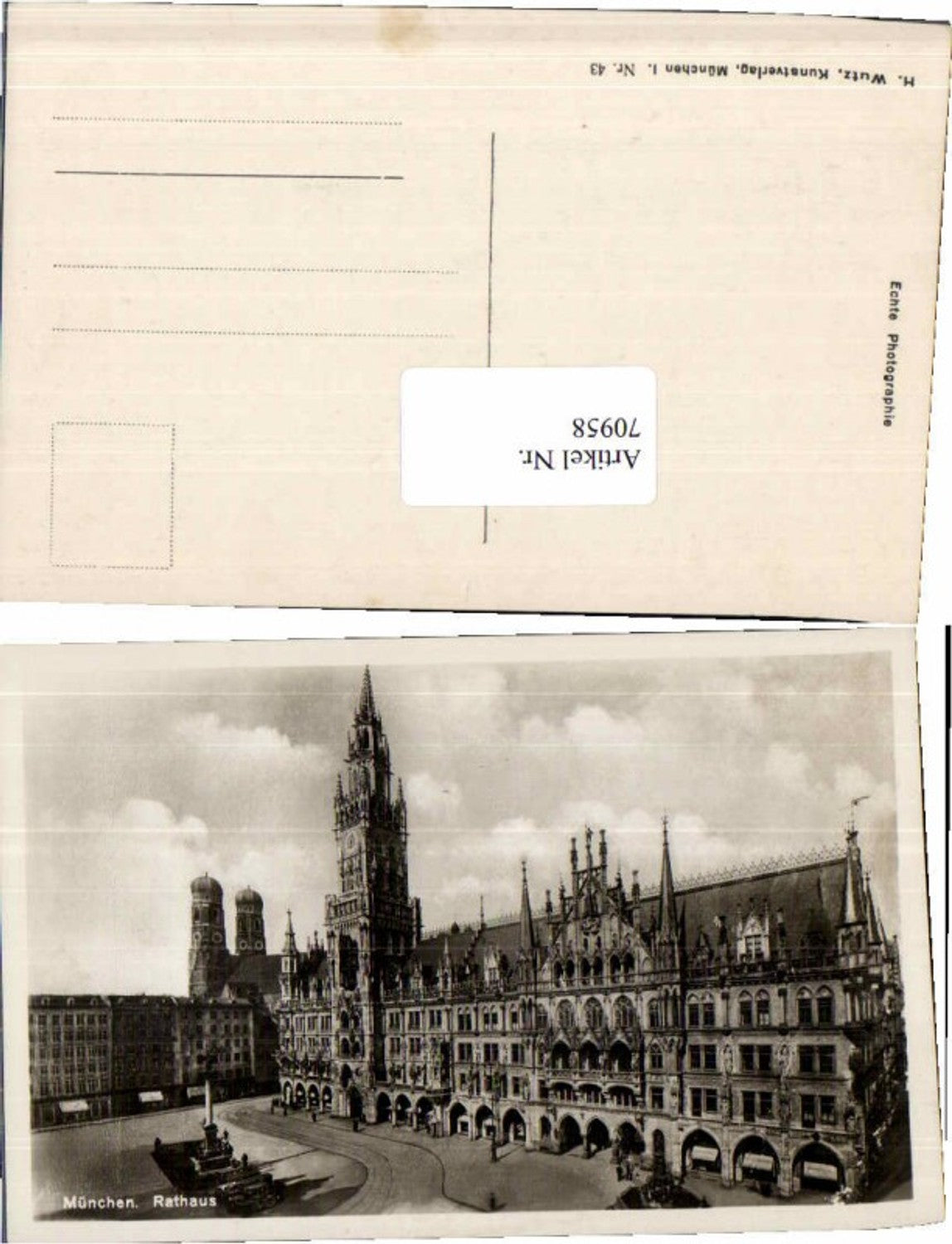 70958, Munich Town Hall, Scene 1930