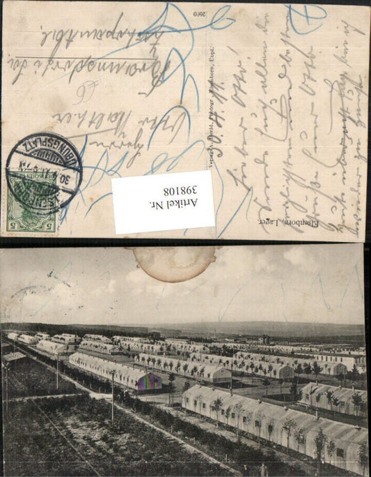 398108,Belgium Elsenborn b. Bütgenbach Lager Baracken