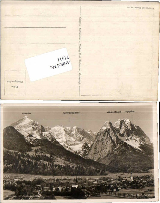 71311,Garmisch Partenkirchen Totale pub Rietschel