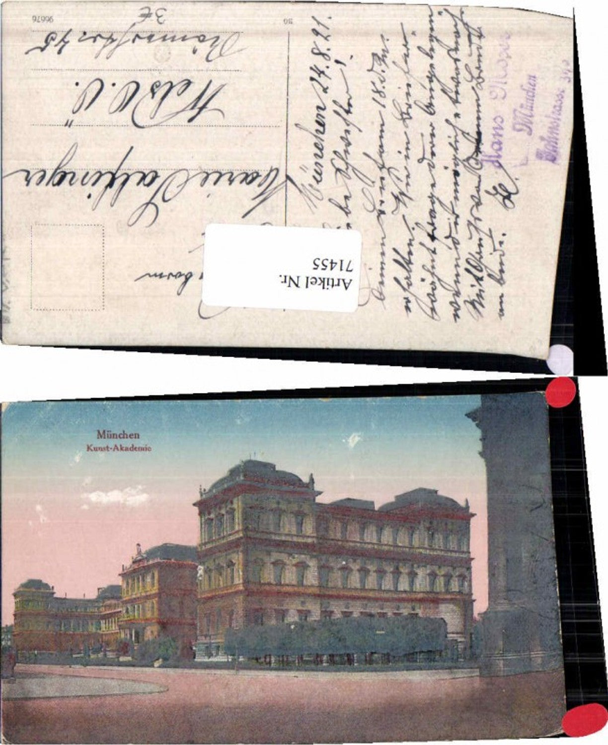 71455, Munich Art Academy, Part 1918