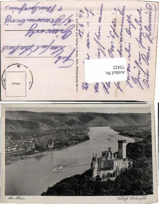 73422,Stolzenfels Capellen am Rhein Koblenz
