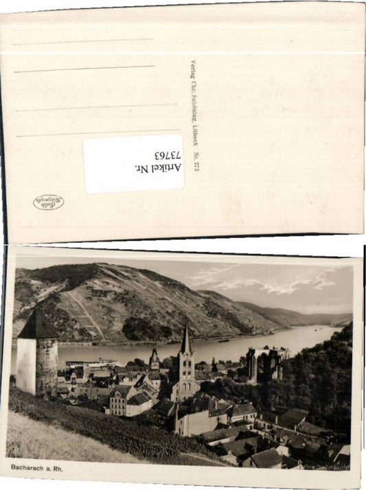 73763,Bacharach am Rhein Totale 1935