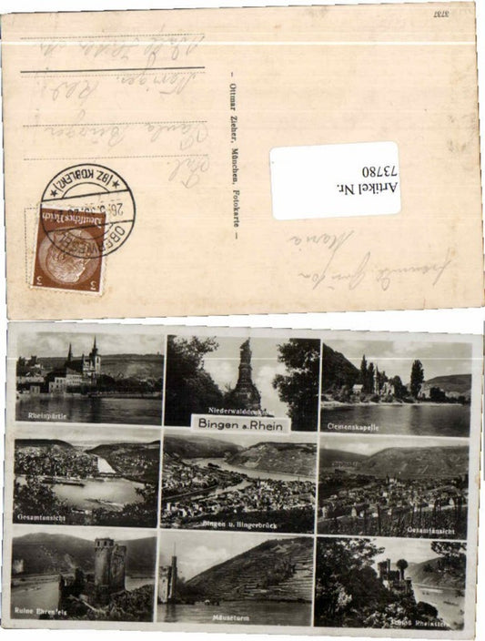 73780,Bingen am Rhein Ehrenfels Rheinstein Trechtingshausen