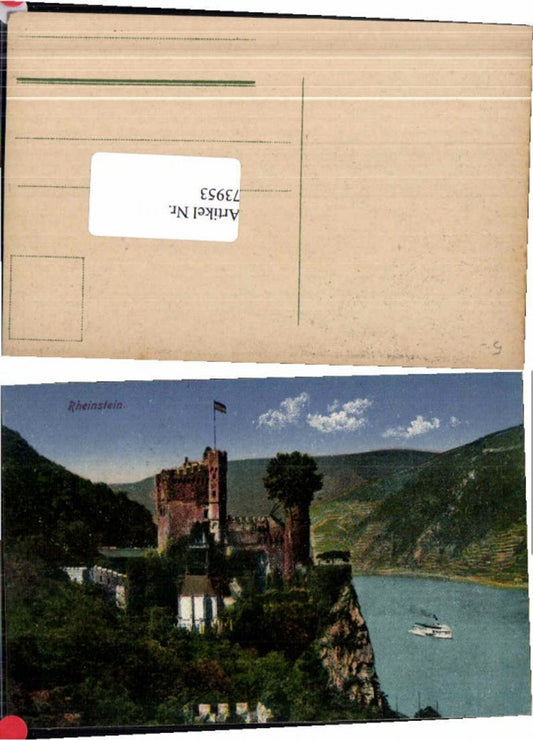 73953,Rheinstein Burg b. Trechtingshausen