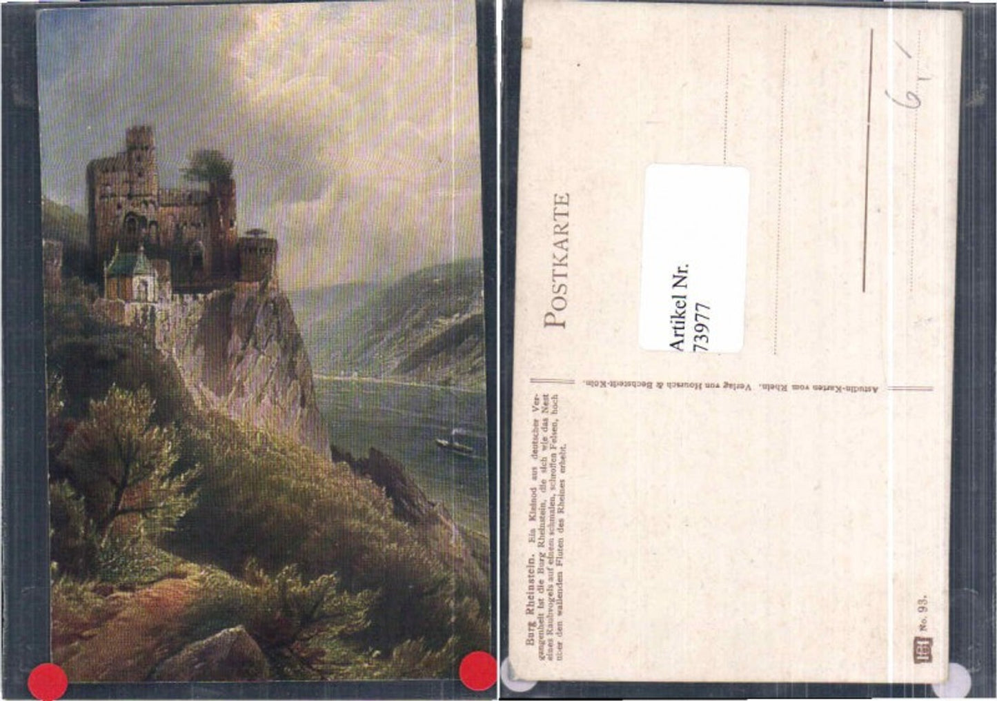 73977,Burg Rheinstein b. Trechtingshausen