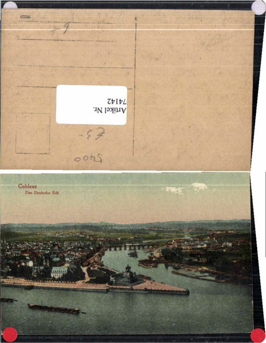 74142,Coblenz Koblenz am Rhein Deutsches Eck