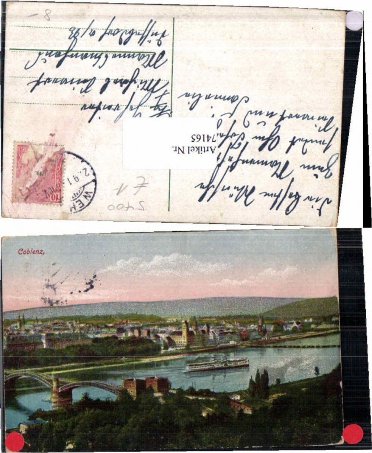 74165,Coblenz Koblenz Rhein Dampfer