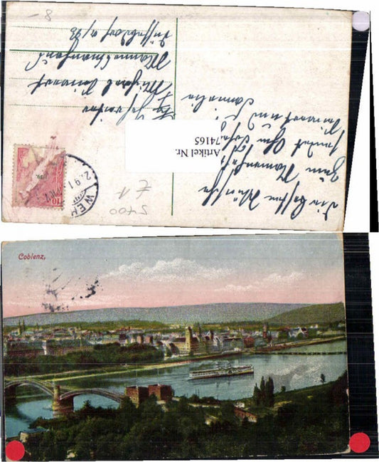 74165,Coblenz Koblenz Rhein Dampfer