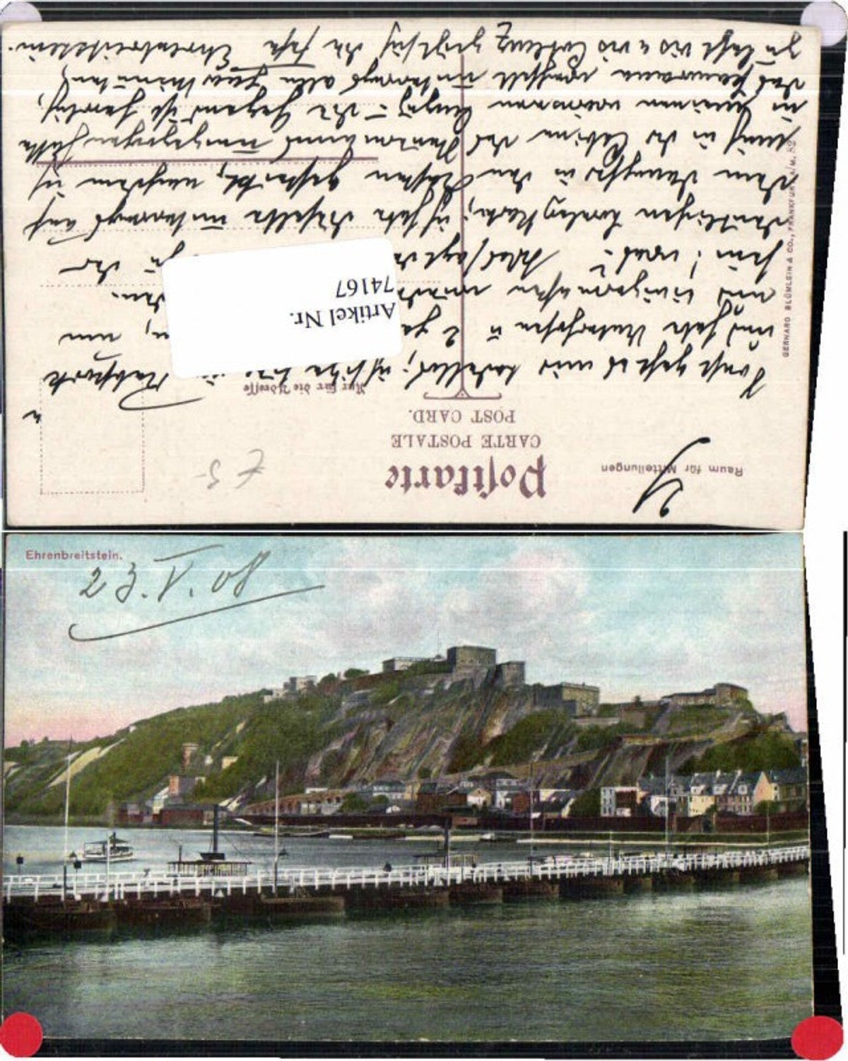 74167,Ehrenbreitenstein St Goarshausen Landungssteg