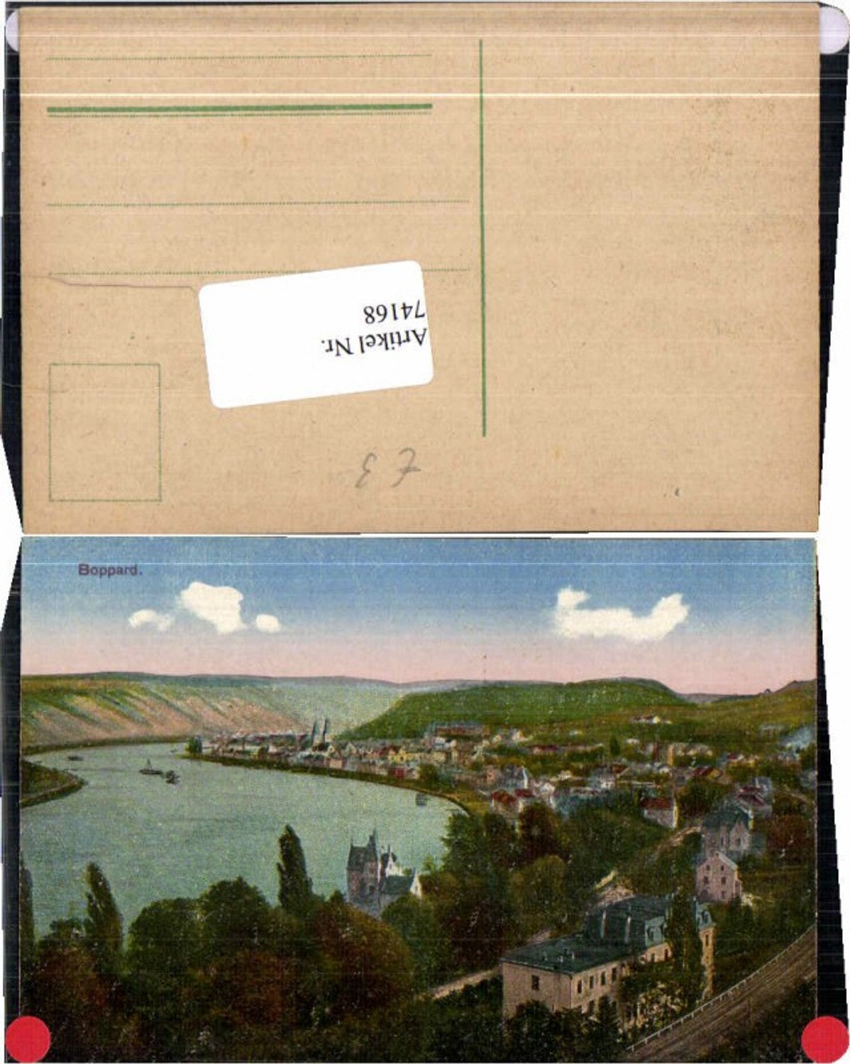 74168,Boppard am Rhein 1920