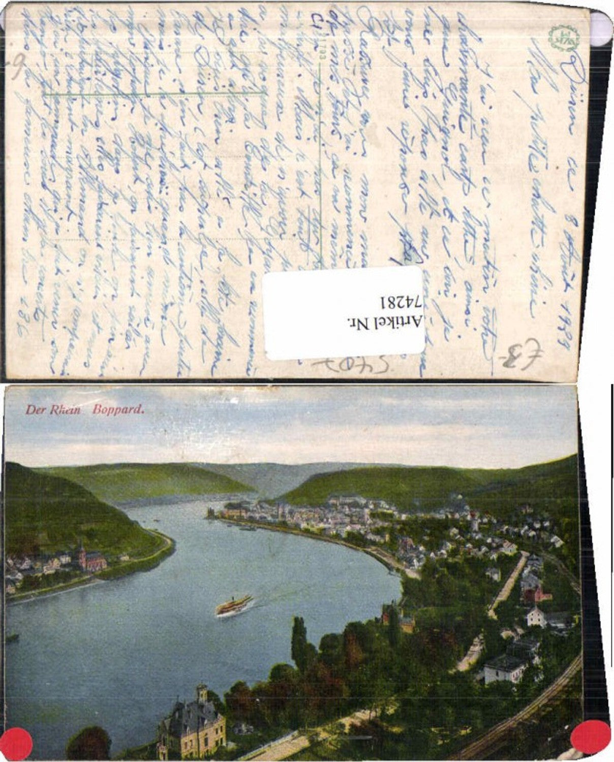 74281,Boppard am Rhein 1920