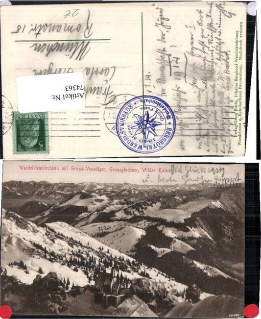 74363,Wendelsteinkirchlein Grossvenediger Wilder Kaiser