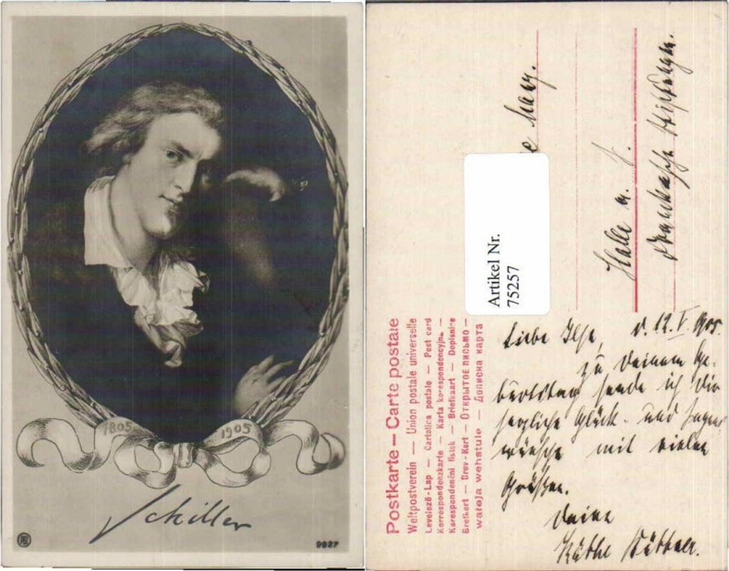 75257,RPH Schiller Portrait