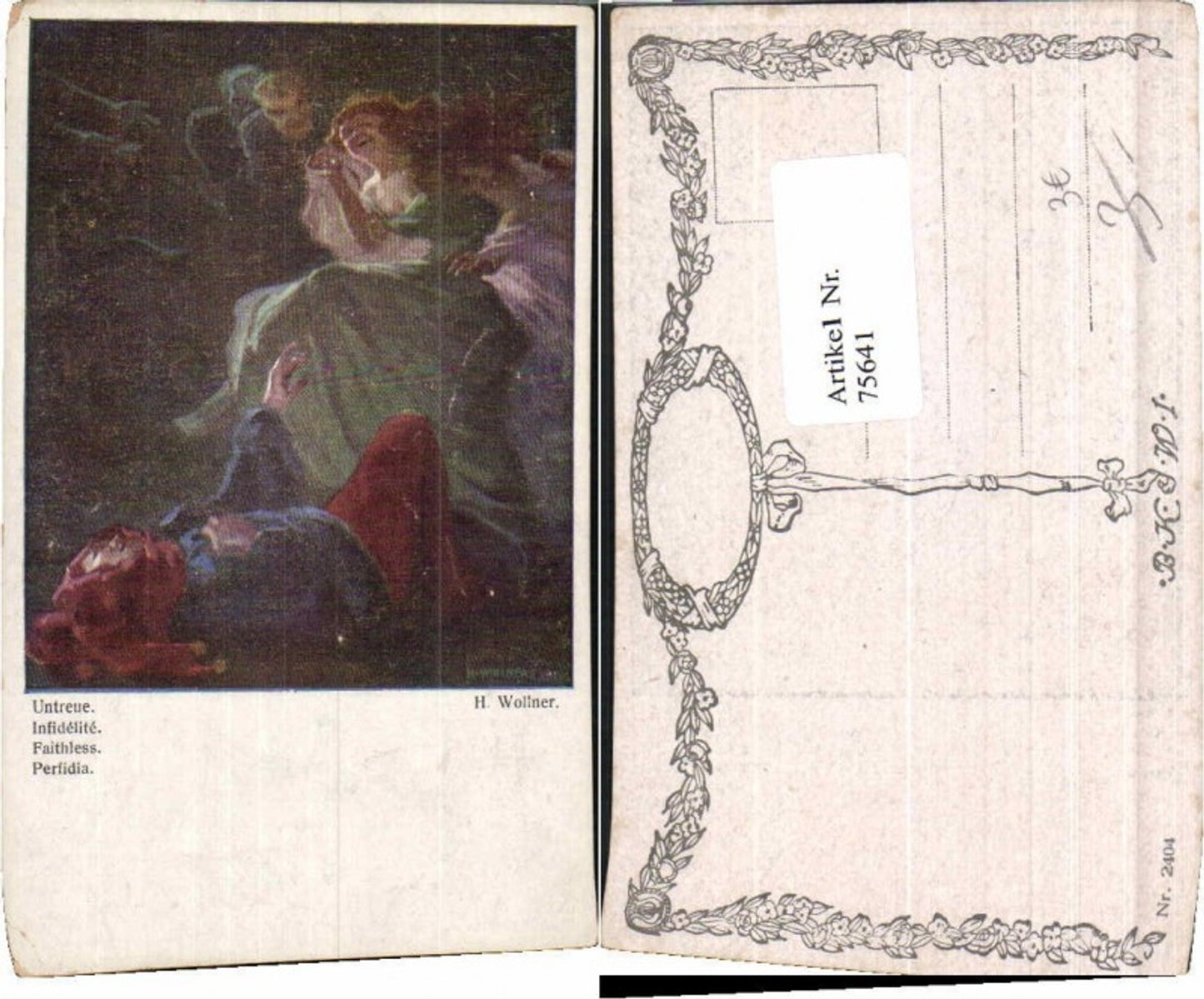 75641,H. Wollner Untreue Frau vergnügt sich B.K.W.I 2404