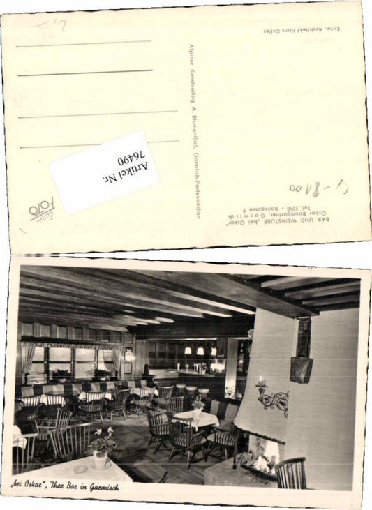 76490,Garmisch Partenkirchen Gasthaus Bei Oskar