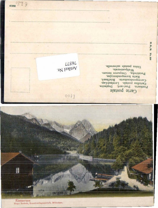 76577,Riessersee Rissersee b. Garmisch Partenkirchen