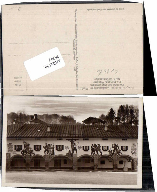 76747,Krieger Denkmal Berchtesgaden Markt