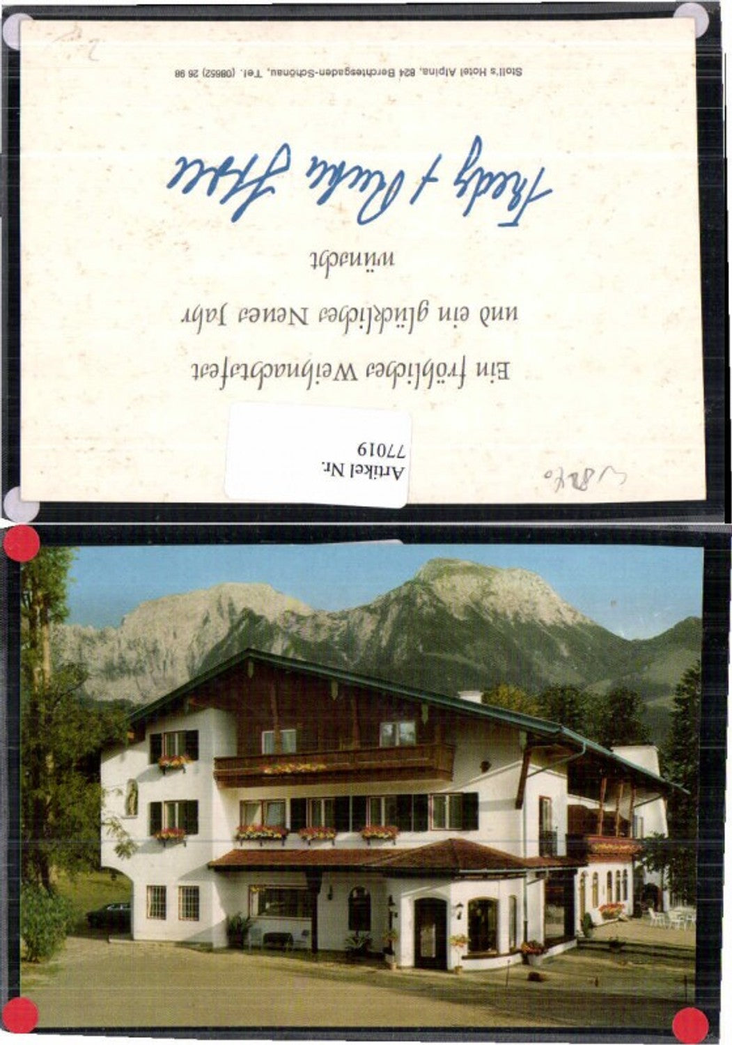 77019,Schönau Berchtesgaden Hotel Pension Stoll