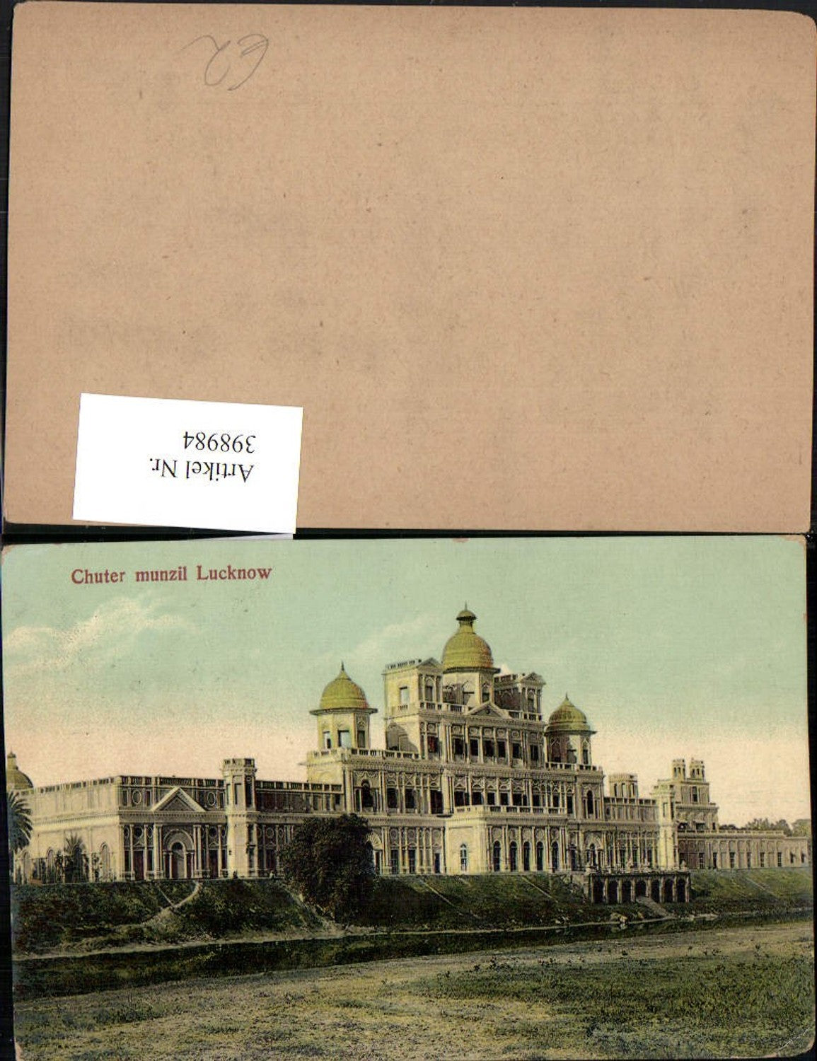 398984,India Lucknow Chuter munzil Gebäude