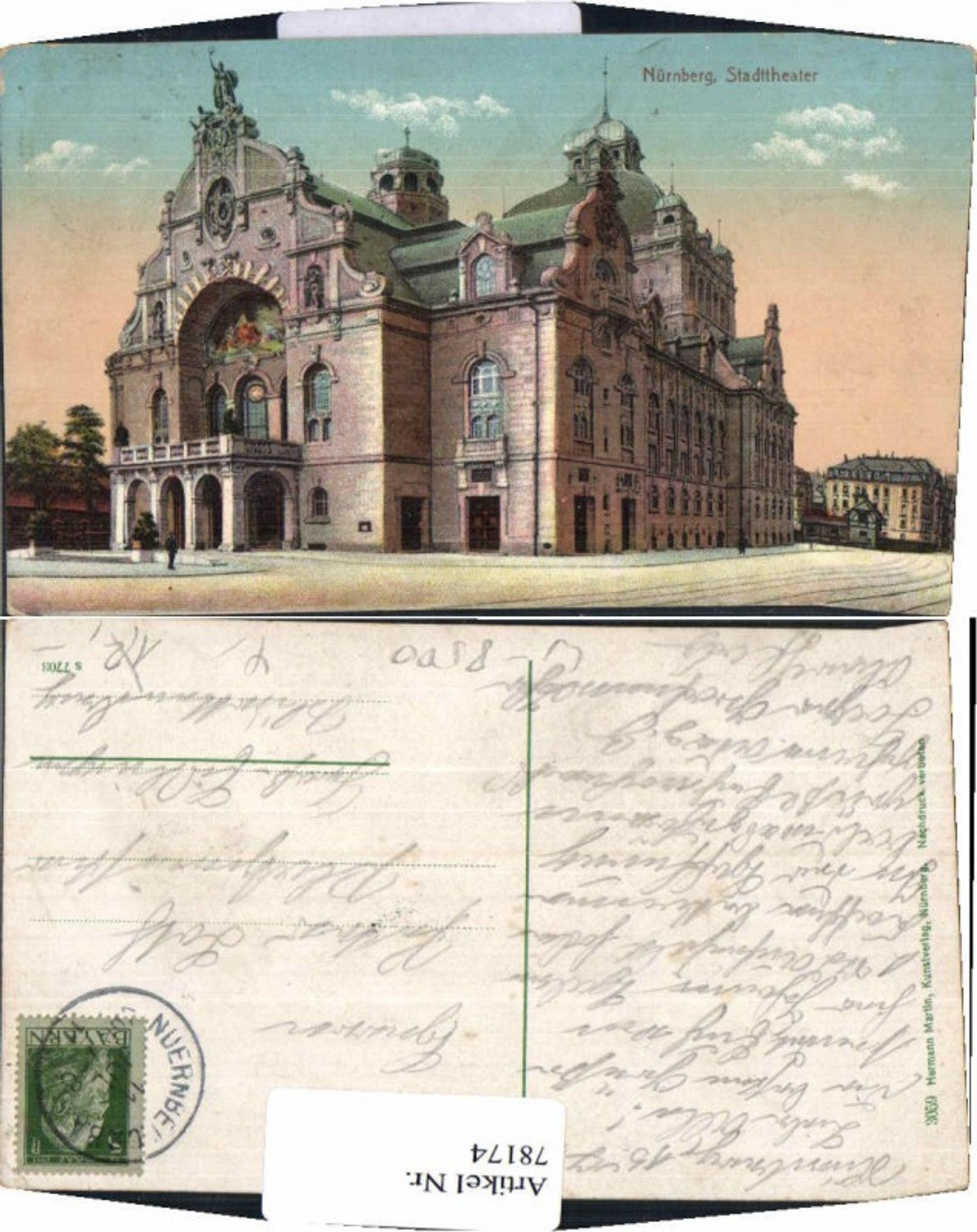 78174,Nürnberg Stadttheater Theater 1911