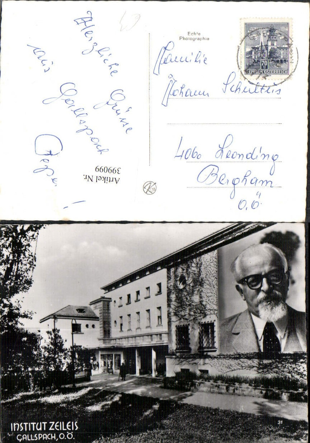 399099,Gallspach Zeileis Institut Gebäude Portrait