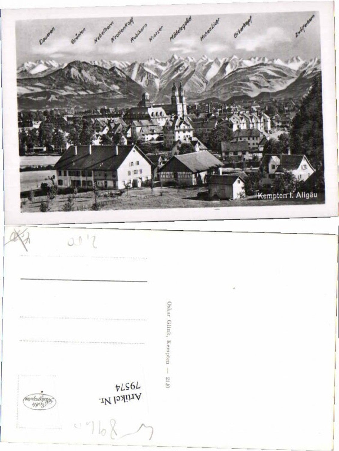 79574,Kempten im Allgäu Ortspartie