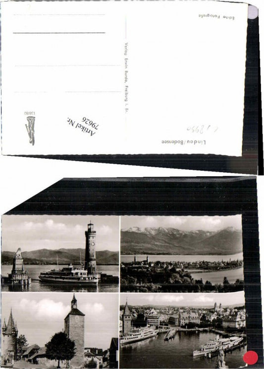 79626,Lindau am Bodensee Leuchtturm Dampfer Hafen