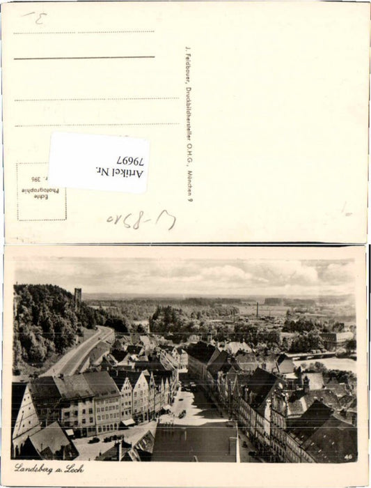 79697,Landsberg am Lech Teilansicht 1940